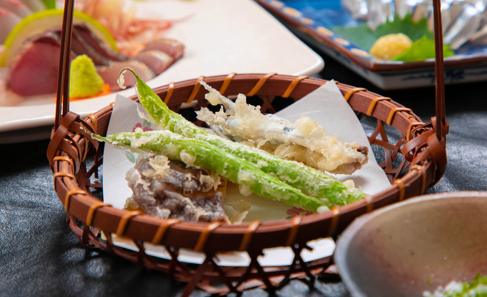 五島豚と新鮮魚介プラン